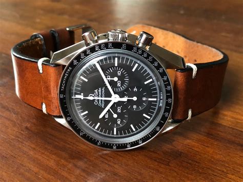 best strap for Omega Speedmaster